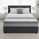 Rexal Home Luxura 20 cm Hybrid Pocket Spring Mattress – Cooling Gel Memory Foam, Medium-Firm Orthopedic Back Support, Motion Isolation, Pressure Relief & Breathable Fabric